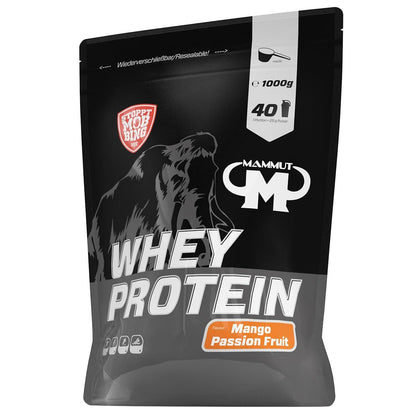 🥛 Mammut Nutrition Whey Protein – 1 кг | 27 г Протеин на Доза | Висококачествен Суроватъчен Протеин с BCAA | Идеален за Мускулен Растеж и Възстановяване 🏆 Перфектен за атлети, бодибилдъри и всеки, който иска да увеличи своята мускулна маса! - urmax