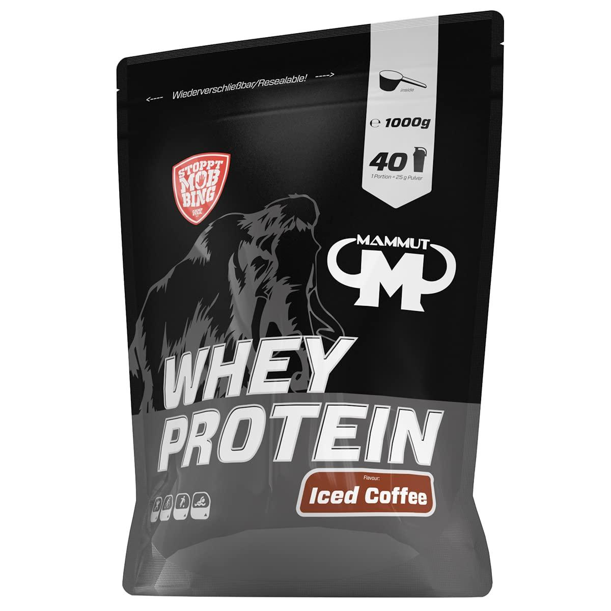 🥛 Mammut Nutrition Whey Protein – 1 кг | 27 г Протеин на Доза | Висококачествен Суроватъчен Протеин с BCAA | Идеален за Мускулен Растеж и Възстановяване 🏆 Перфектен за атлети, бодибилдъри и всеки, който иска да увеличи своята мускулна маса! - urmax