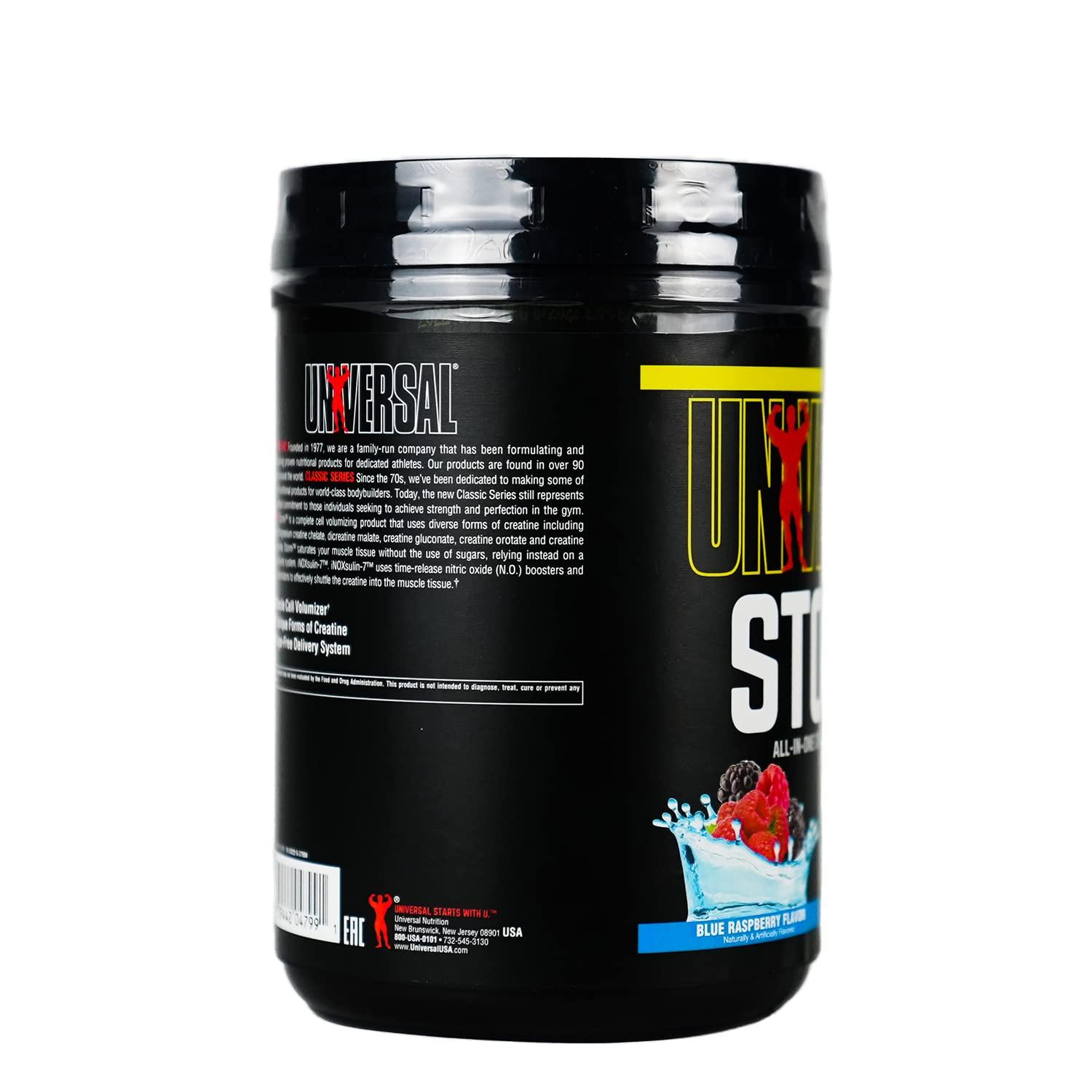 Universal Nutrition Storm Fruit Punch Powder | Creatine-Matrix Kreatin | Muskelaufbau - urmax