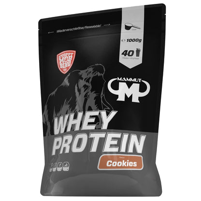🥛 Mammut Nutrition Whey Protein – 1 кг | 27 г Протеин на Доза | Висококачествен Суроватъчен Протеин с BCAA | Идеален за Мускулен Растеж и Възстановяване 🏆 Перфектен за атлети, бодибилдъри и всеки, който иска да увеличи своята мускулна маса! - urmax