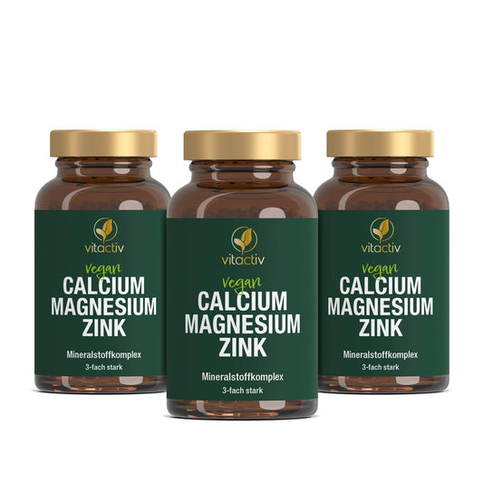 Calcium & Magnesium & Zinc – Highly Dosed Mineral Complex – 3 Essential Minerals in a (100 Tablets) - urmax