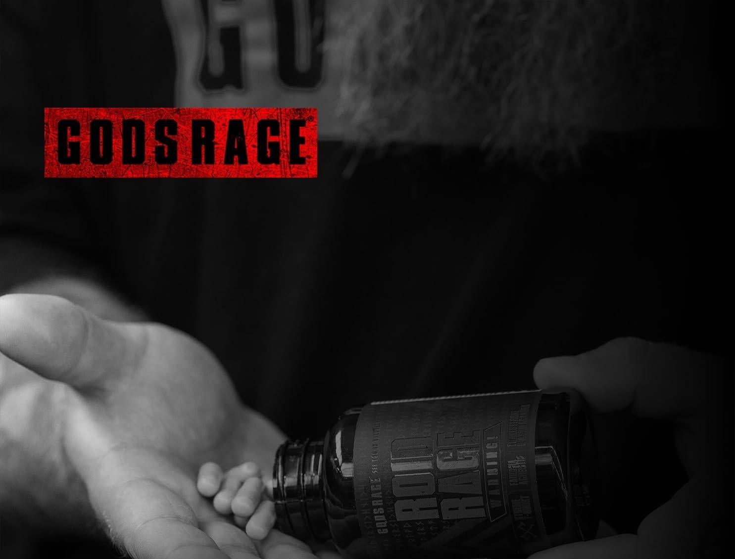GODSRAGE ROID RAGE – 500 mg Turkesteron, 500 mg Fadogia Agrestis & 150 mg Ashwagandha – Einzigartiges & Hochdosiertes 3-in-1 Supplement – Die stärkste Alternative zu Tongkat Ali, 90 Kapseln – Germany - urmax