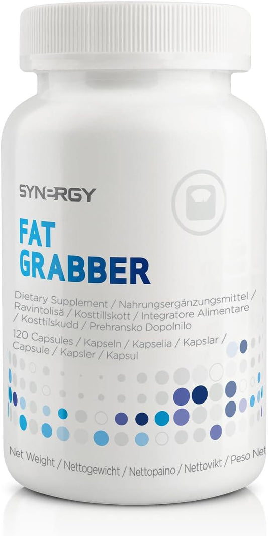 Synergy Worldwide Fat Grabber 120 Kapseln | Natürliche Ballaststoffmischung zur Gewichtsregulierung | Unterstützt gesunde Verdauung & Cholesterinwerte | 75g - urmax
