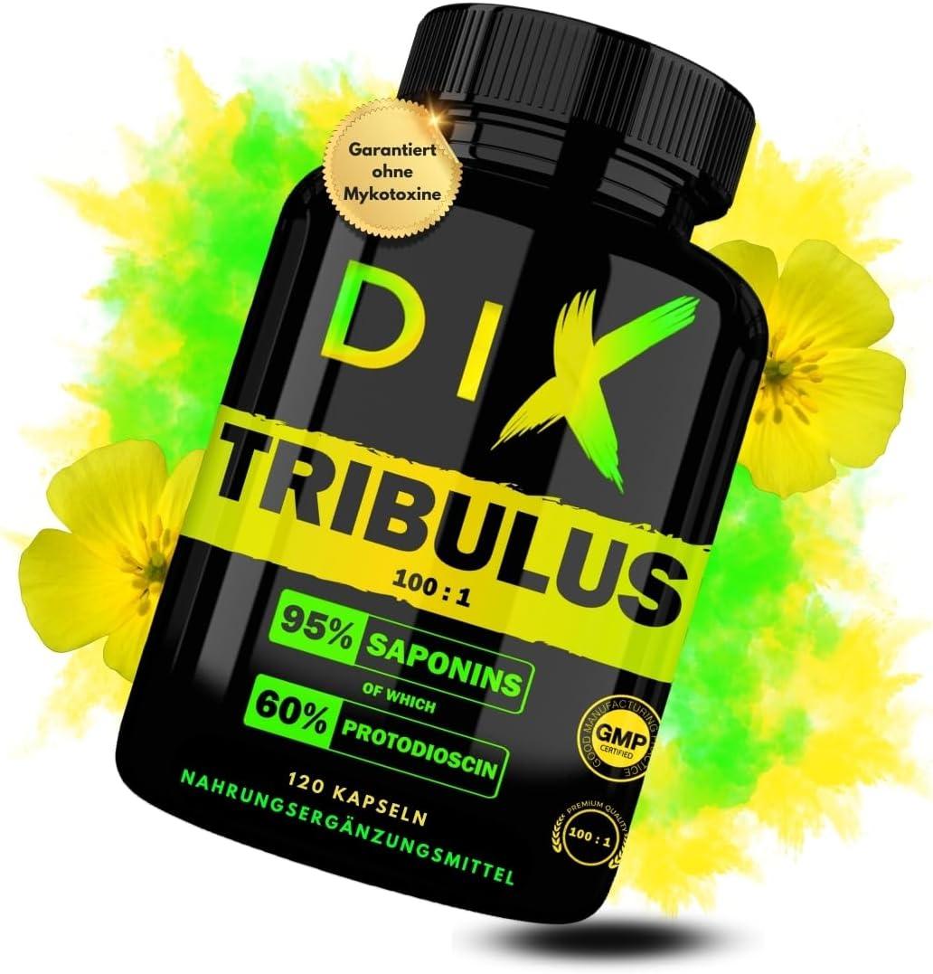 TRIBULUS TERRESTRIS ~ Hohe Konzentration 100:1 ~ Sportliche Leistung ~ 95% Saponine ~ 60% Protodioscin ~ Geprüft und zertifiziert ~ Ohne Mykotoxine ~ Hoher Gehalt an Wirkstoffen ~ Französisches Labor - urmax