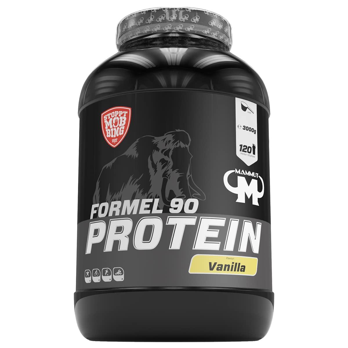 💪 Mammut Nutrition Formel 90 Protein – 4-Komпонентно Протеиново Прахче за Максимален Растеж на Мускулите | 3 кг | 77% Протеин - urmax
