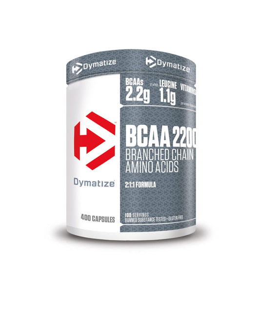 Dymatize BCAA 2200 Caps 400pcs - Essentielle Aminosäuren - urmax