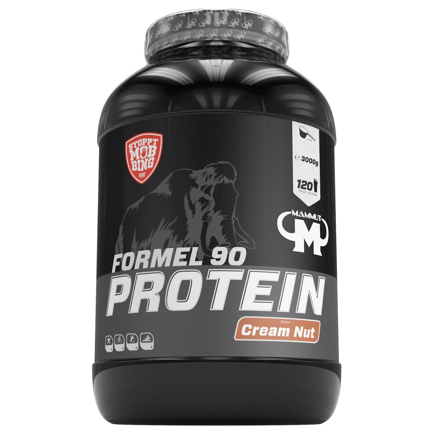 💪 Mammut Nutrition Formel 90 Protein – 4-Komпонентно Протеиново Прахче за Максимален Растеж на Мускулите | 3 кг | 77% Протеин - urmax