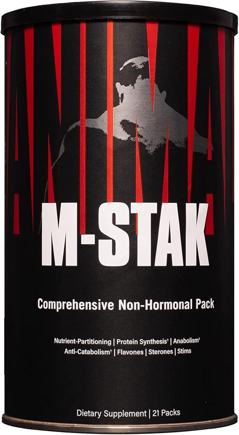 🏋️ Universal Nutrition ANIMAL M-Stak – 21 Дози | Мощна формула за мускулен растеж | Идеален за Hardgainers & Mass Gainers 💥 Подкрепя естествения анаболен процес | Подходящ за натрупване на чиста мускулна маса | Произведен в САЩ - urmax