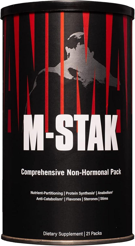🏋️ Universal Nutrition ANIMAL M-Stak – 21 Дози | Мощна формула за мускулен растеж | Идеален за Hardgainers & Mass Gainers 💥 Подкрепя естествения анаболен процес | Подходящ за натрупване на чиста мускулна маса | Произведен в САЩ - urmax