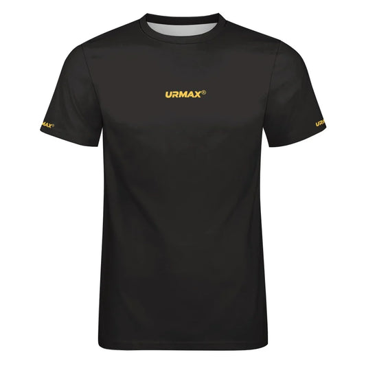 URMAX™ BLACK SIGNATURE TEE – Minimalistisches Herren-T-Shirt mit Premium-Look