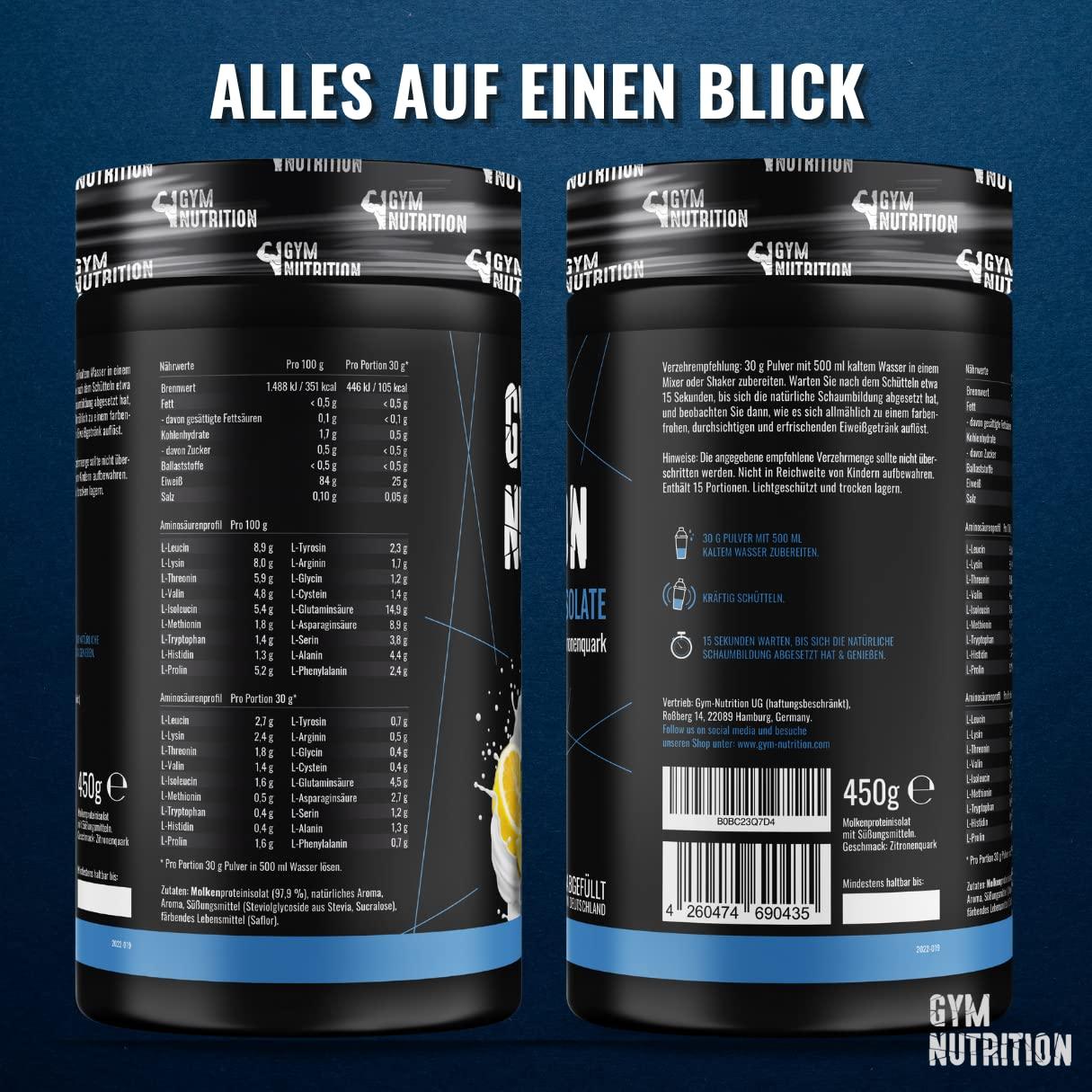 Clear Whey Isolate - extrem Lecker 450g (Eistee Peach) - urmax