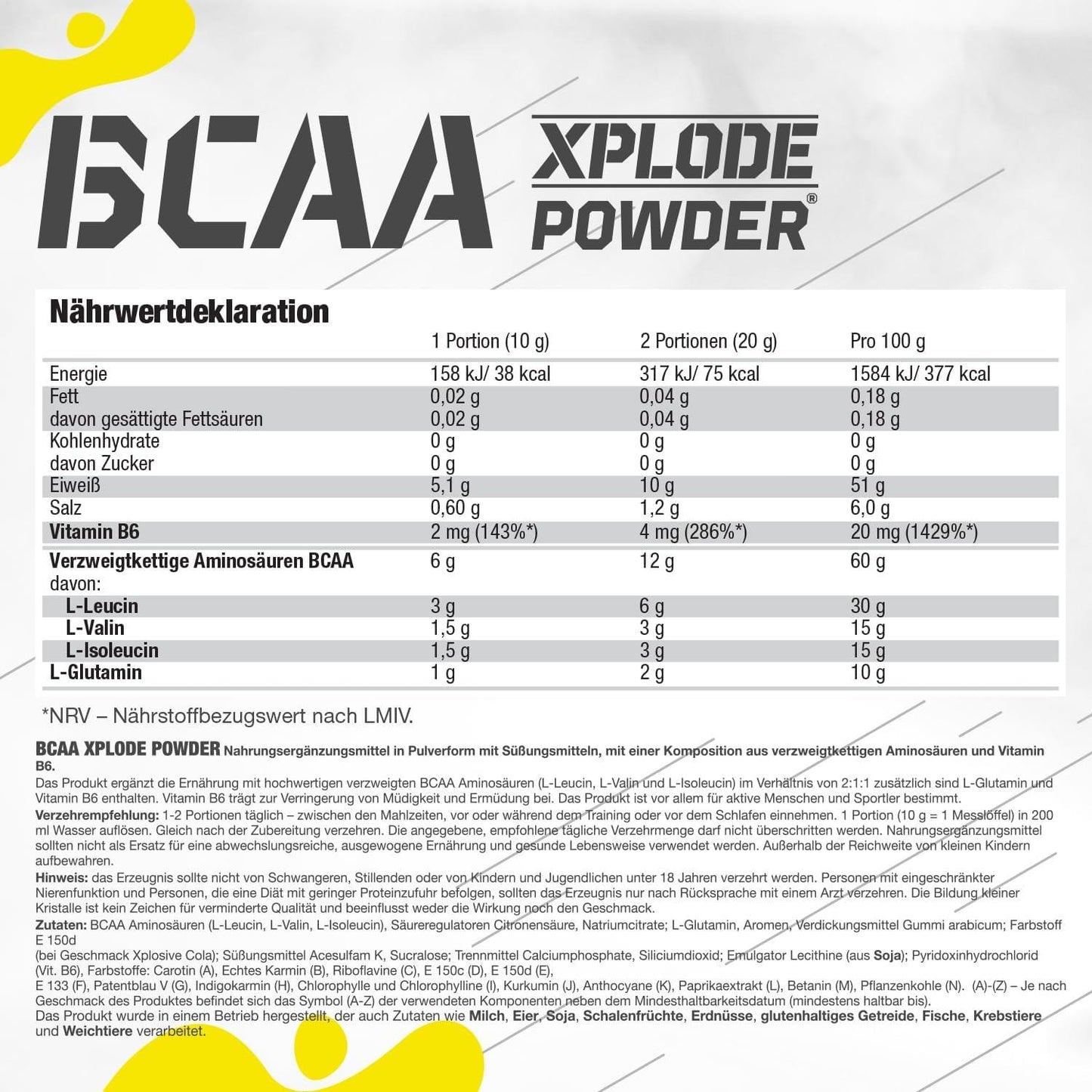 💪 OLIMP BCAA Xplode Powder - 1000g, Вкус Плодов Пунш – Премиум BCAA за Спортисти 🔥 Формула за мощно възстановяване, мускулен растеж и издръжливост! - urmax