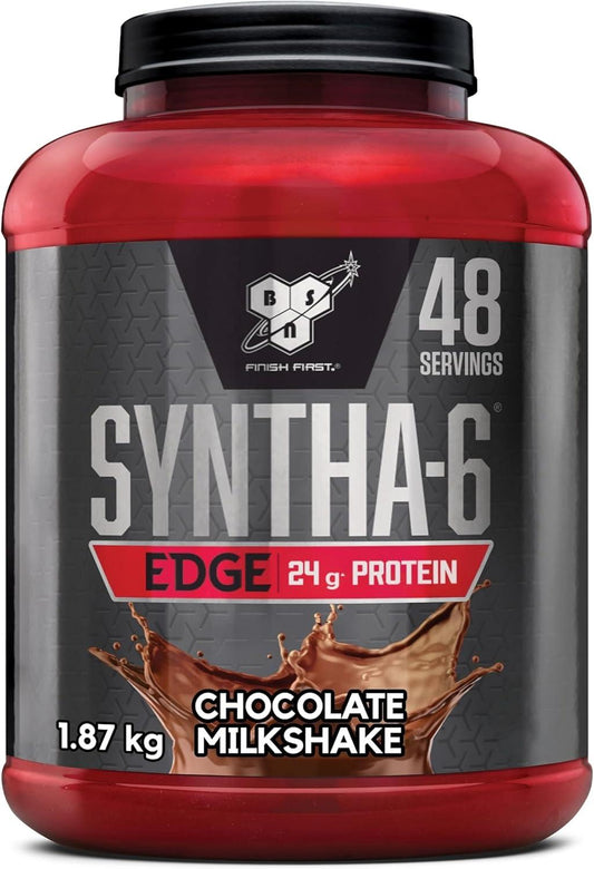 🍫 BSN SYNTHA-6 EDGE – ПРЕМИУМ СУРОВАТЪЧЕН ПРОТЕИН С НИСКО СЪДЪРЖАНИЕ НА ВЪГЛЕХИДРАТИ | 1,87КГ | 24Г ПРОТЕИН НА ПОРЦИЯ - urmax