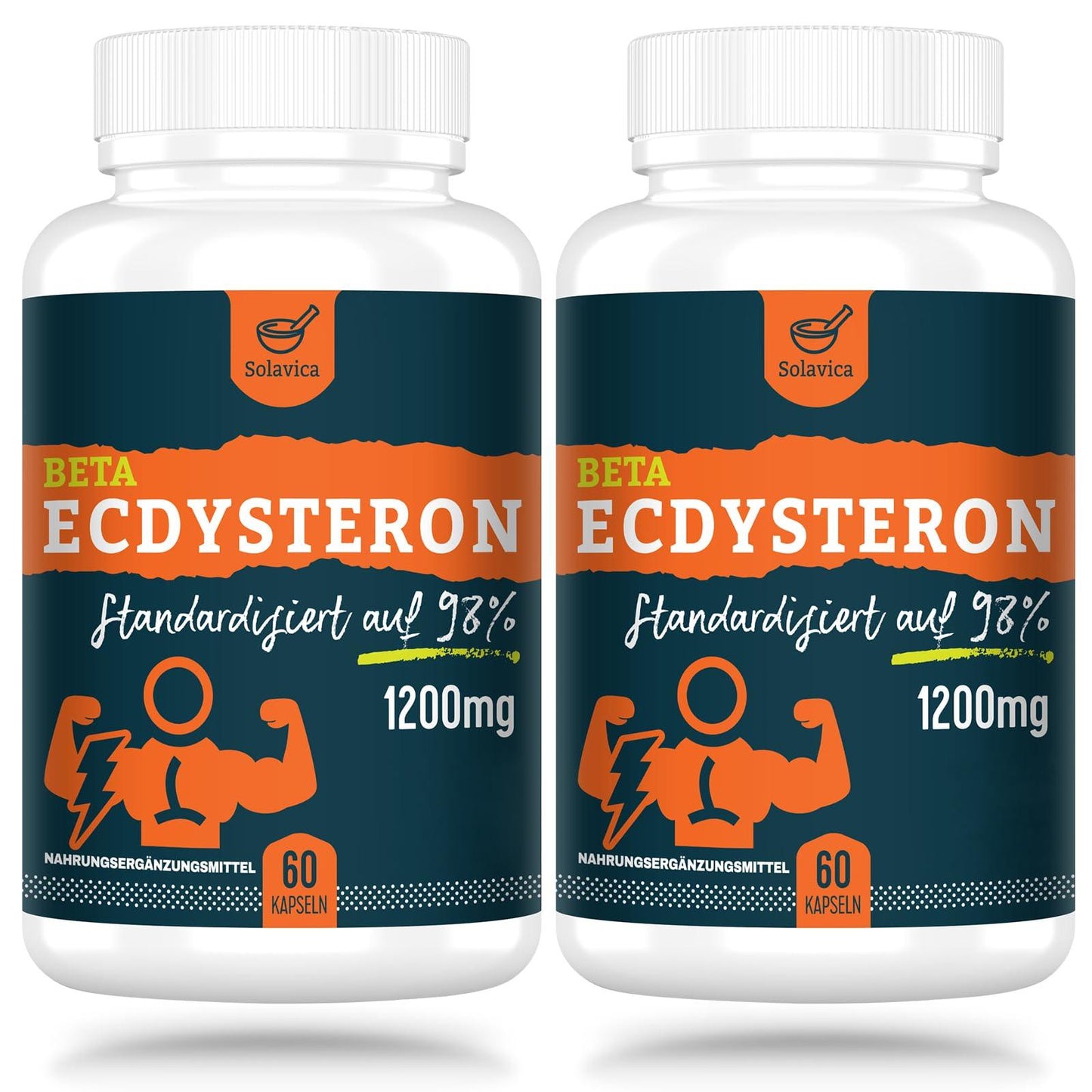 🌿 Solavica Beta-Ecdysteron 1200 mg | 60 Капсули | 98% Чистота | Растителен Произход 💪 Оптимална подкрепа за мускулния растеж и синтеза на протеини! - urmax