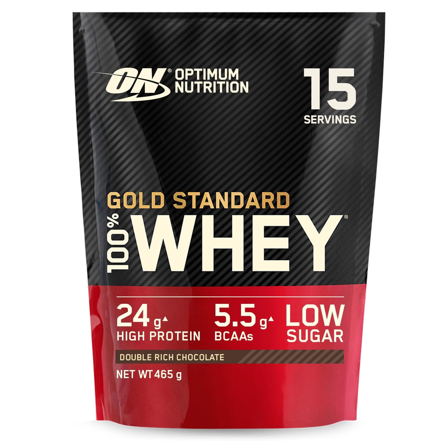 Optimum Nutrition Gold Standard 100% Molkenproteinpulver für Muskelaufbau und -regeneration mit natürlich vorkommendem Glutamin und BCAA-Aminosäuren, Vanilla Ice Cream, 15 Portionen, 450 g - urmax