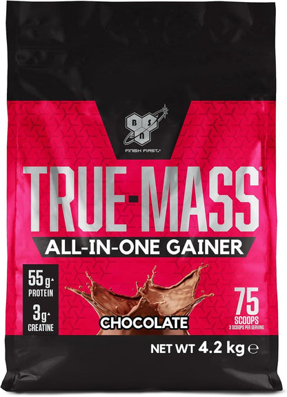 🏋️‍♂️ BSN True Mass All-In-One Gainer | 4.2 кг | 25 Дози | Мускулен растеж и възстановяване 💪 🔥 Максимален мускулен растеж, бързо възстановяване и висока енергия в една формула! - urmax