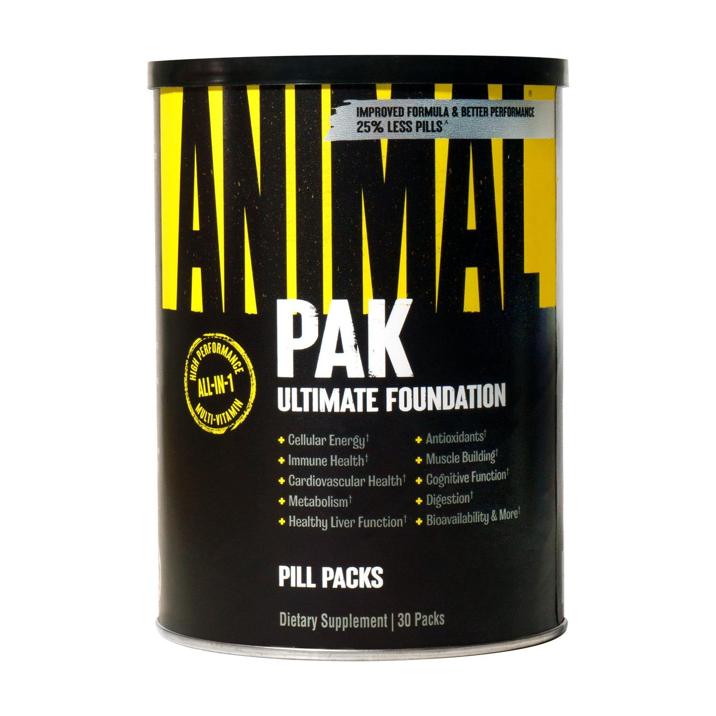 🏋️ Universal Nutrition ANIMAL Pak – 30 Дози | Мултивитаминен Комплекс за Трениращи | Витамини, Минерали, Аминокиселини и Ензими за Подкрепа на Организма 💪 Максимално представяне, по-добро възстановяване и оптимално здраве за спортисти! - urmax