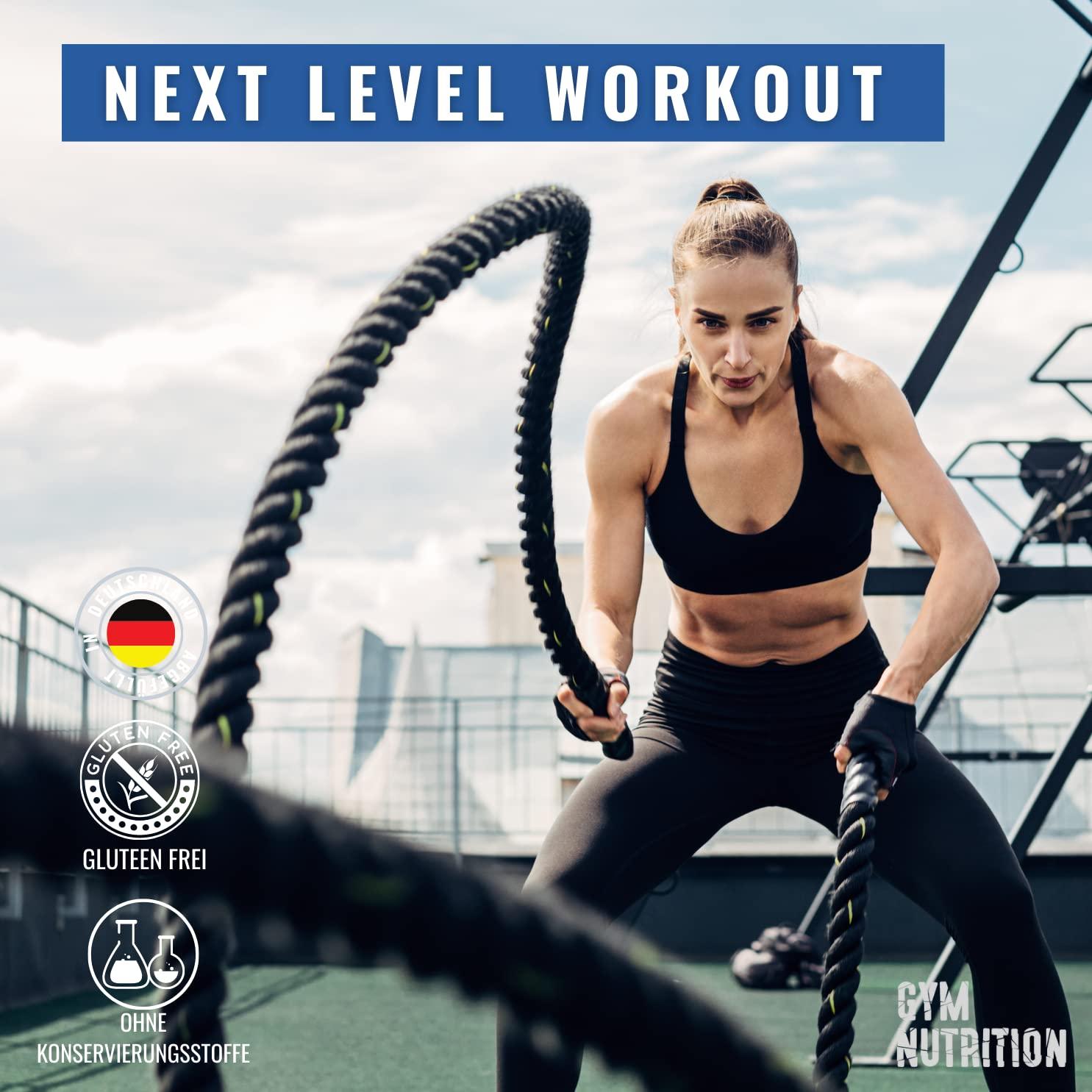 CREATIN Monohydrat Kapseln 3000mg Caps - 200 Creatine hochdosiert, Pures Kreatin Monohydrat - Mesh 200- Vegan, Abgefüllt in Deutschland Trainings & Fitness Ergänzungsmittel 66 Portionen - urmax