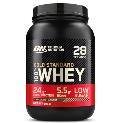 ON Gold Standard 100% Molkenproteinpulver für Muskelaufbau und -regeneration mit natürlich vorkommendem Glutamin und BCAA-Aminosäuren, Vanilla Ice Cream, 54 Portionen, 1,62 kg - urmax