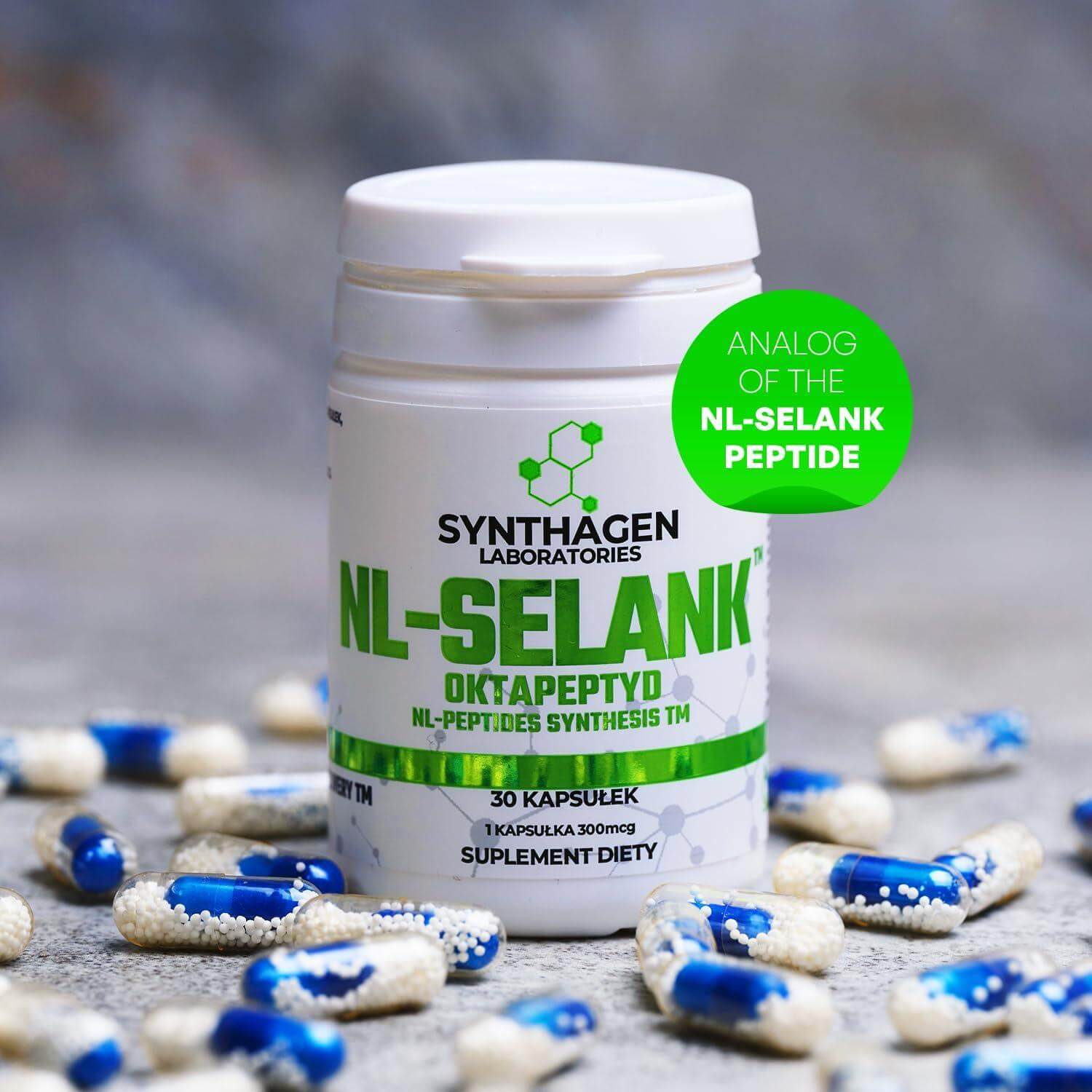 🌟 SYNTHAGEN LABORATORIES - NL-SELANK | 30 Капсули | ОКТАПЕПТИД ЗА СПОКОЕН СЪН, ФОКУС И АНТИ-СТРЕС ЕФЕКТ 🌟 - urmax