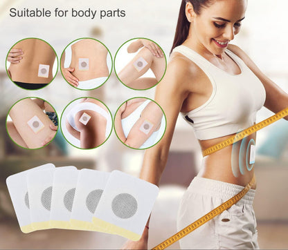 Slimming Patches, Slimming Quick Fat Burner Slimming Patch Weight Loss Sticker Anti Cellulite & Fat Burning Slim Patches for Beer Belly Fat Bucket - Pack of 120 - urmax