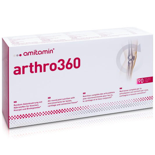 Amitamin Arthro360 – 120 Kapseln | Hochdosierte Formel für Gelenke und Knochen