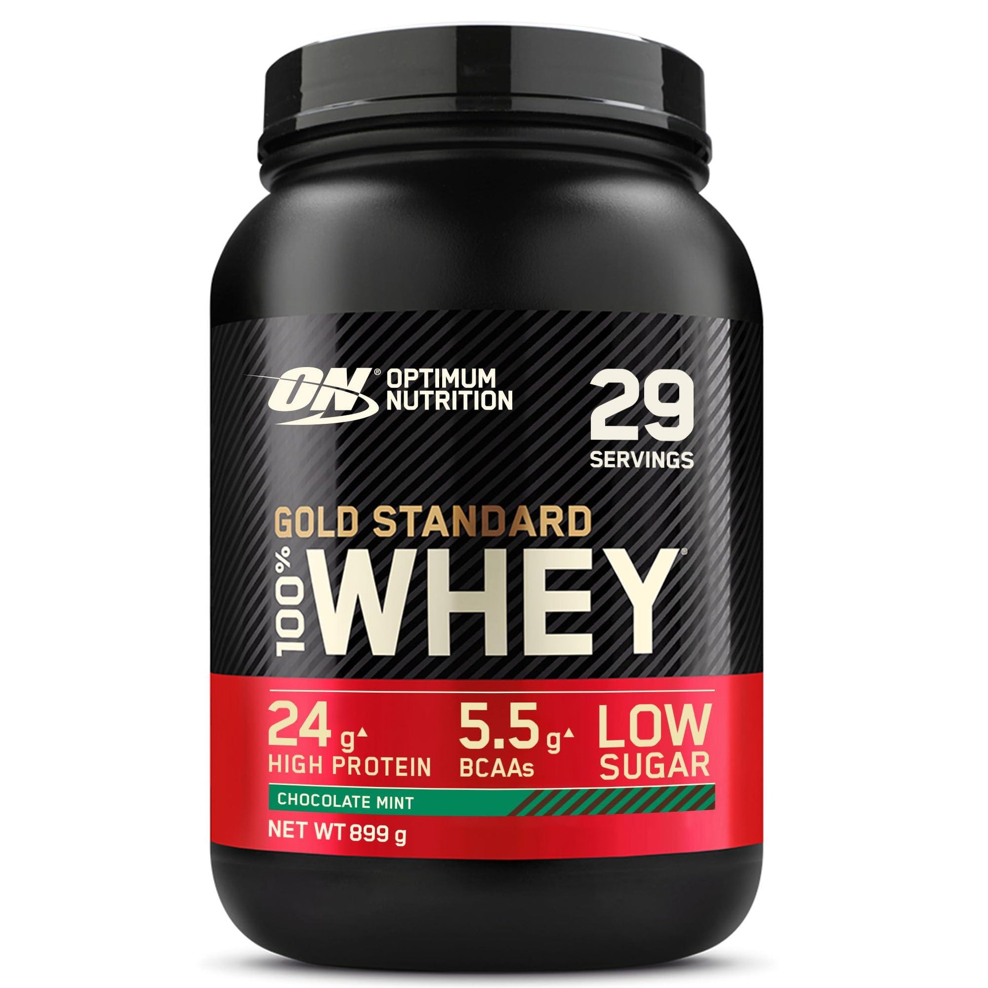 ON Gold Standard 100% Molkenproteinpulver für Muskelaufbau und -regeneration mit natürlich vorkommendem Glutamin und BCAA-Aminosäuren, Vanilla Ice Cream, 54 Portionen, 1,62 kg - urmax