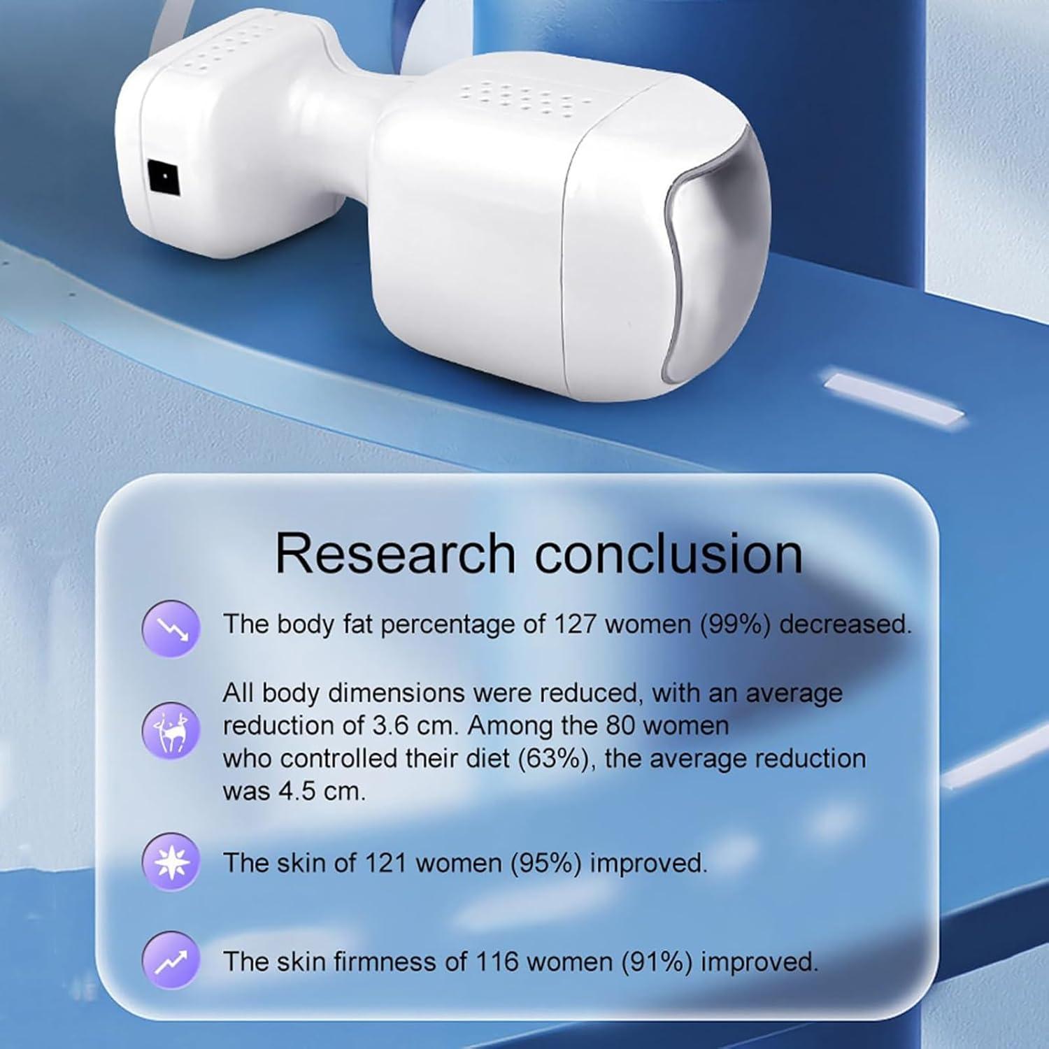 Body Shaper Beauty Machine - Fettverbrennungsmaschine, Kavitationsmaschine Fettverbrennung - Energieniveaus können frei eingestellt Werden. Massagegerät for den Heimgebrauch, for Arm, Taille, Bauch - urmax