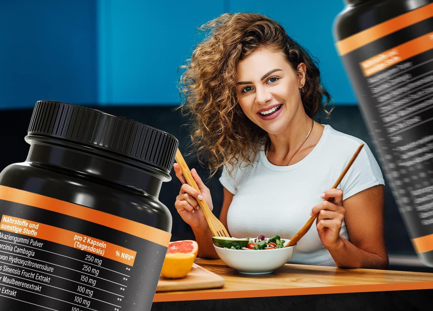 BRNR QUICK BRNR Schnelle Formel 6in1 mit Garcinia Cambogia, Stoffwechsel-Rezeptur mit Zink, 120 Kapseln - urmax