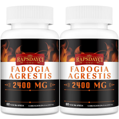 Rapsdayci Fadogia Agrestis, 2400 mg, Hochwirksamer 50:1-Extrakt, Leistungsstarkes Fadogia Agrestis-Ergänzungsmittel (60 stück (1er Pack)) - urmax