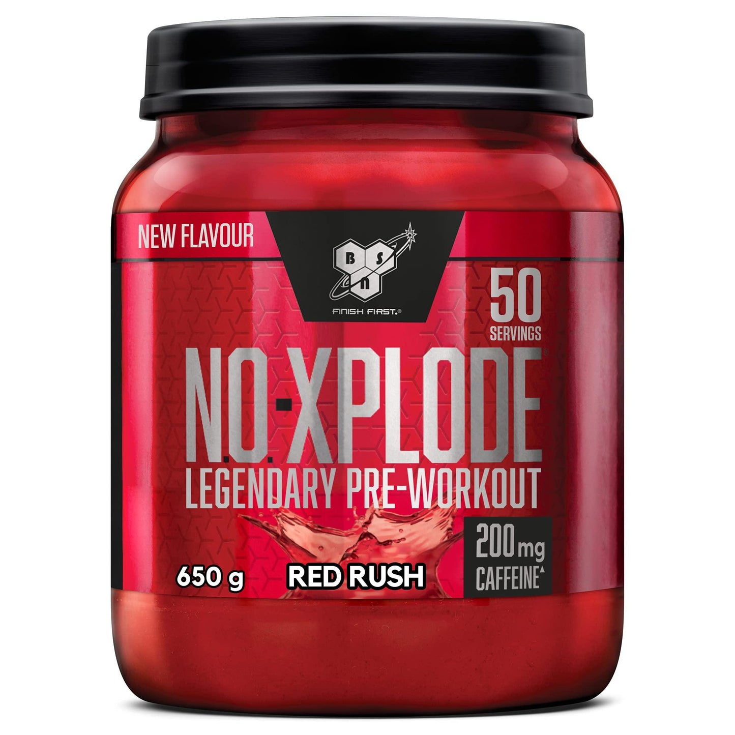 🔥 BSN Nutrition N.O.-XPLODE Pre-Workout – 650 g | 50 Дози | Вкус: Red Rush (Кисела Череша) 🔥 💪 Подгответе се за експлозивна енергия, максимален фокус и издръжливост! - urmax