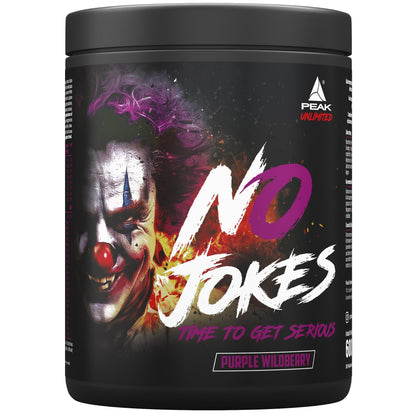 PEAK No Jokes - 600g | Концентриран Pre Workout Booster с L-Citrullin, L-Arginin HCl, Кофеин и Beta-Alanin за напомпаност, фокус и експлозивна енергия | Веган | Различни вкусове - urmax