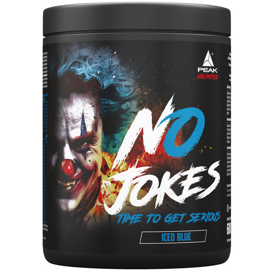 PEAK No Jokes - 600g | Концентриран Pre Workout Booster с L-Citrullin, L-Arginin HCl, Кофеин и Beta-Alanin за напомпаност, фокус и експлозивна енергия | Веган | Различни вкусове - urmax