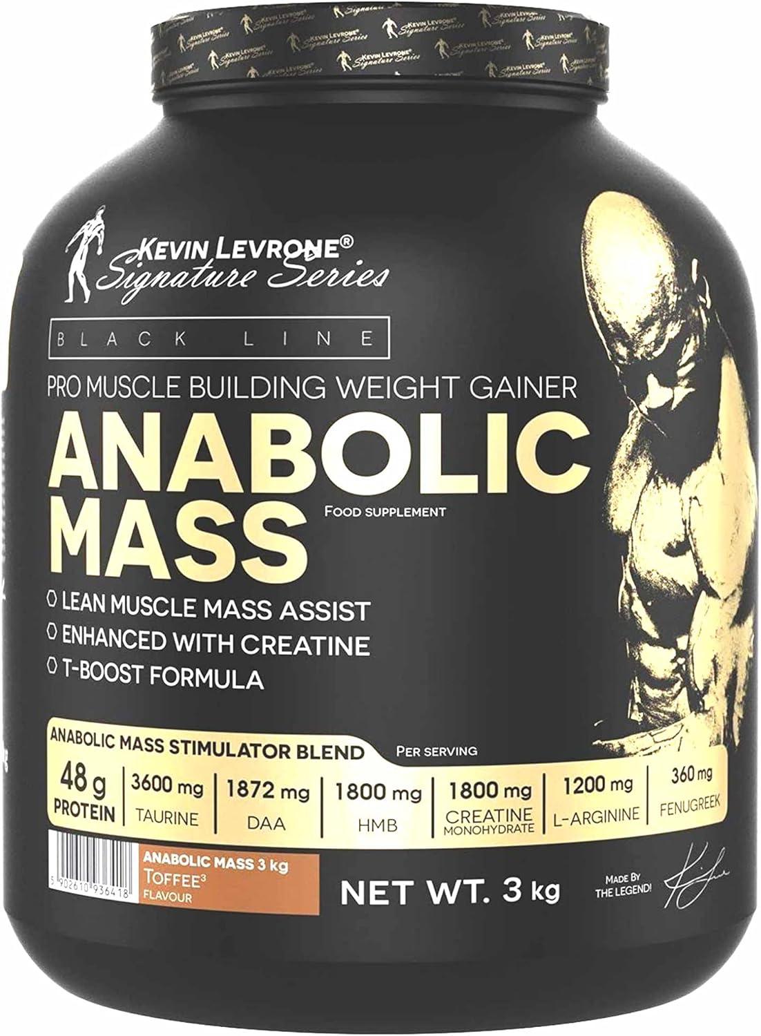 Kevin Levrone Black Line Anabolic Mass 3kg - Snickers - MUSKELMASSE - BULK - PROTEIN - urmax
