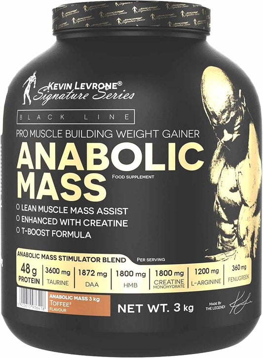 Kevin Levrone Black Line Anabolic Mass 3kg - Snickers - MUSKELMASSE - BULK - PROTEIN - urmax
