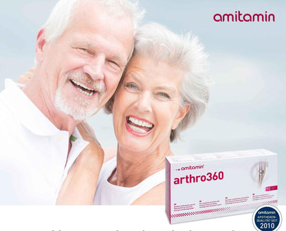 Amitamin Arthro360 – 120 Kapseln | Hochdosierte Formel für Gelenke und Knochen