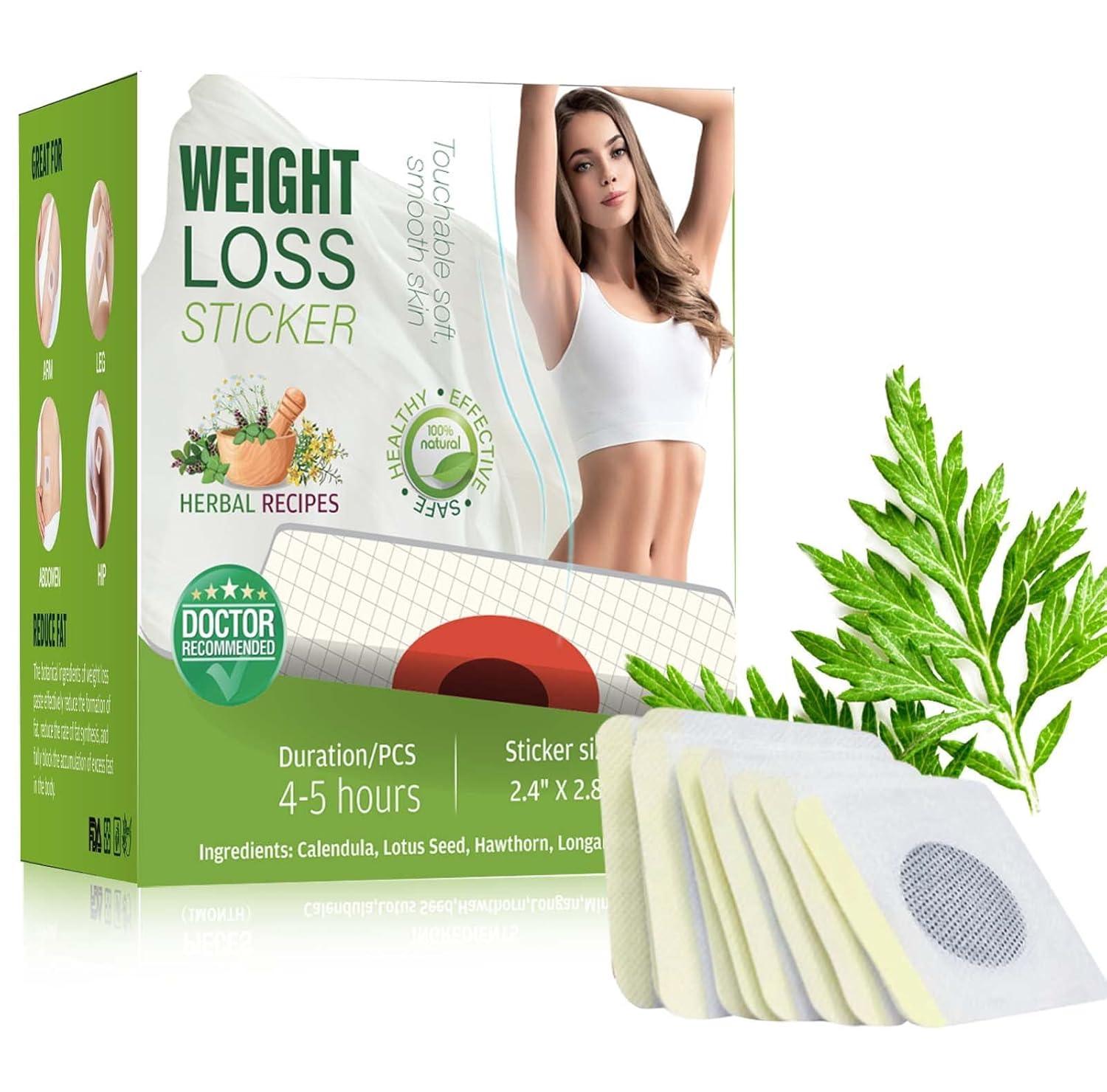 Slimming Patches, Slimming Quick Fat Burner Slimming Patch Weight Loss Sticker Anti Cellulite & Fat Burning Slim Patches for Beer Belly Fat Bucket - Pack of 120 - urmax