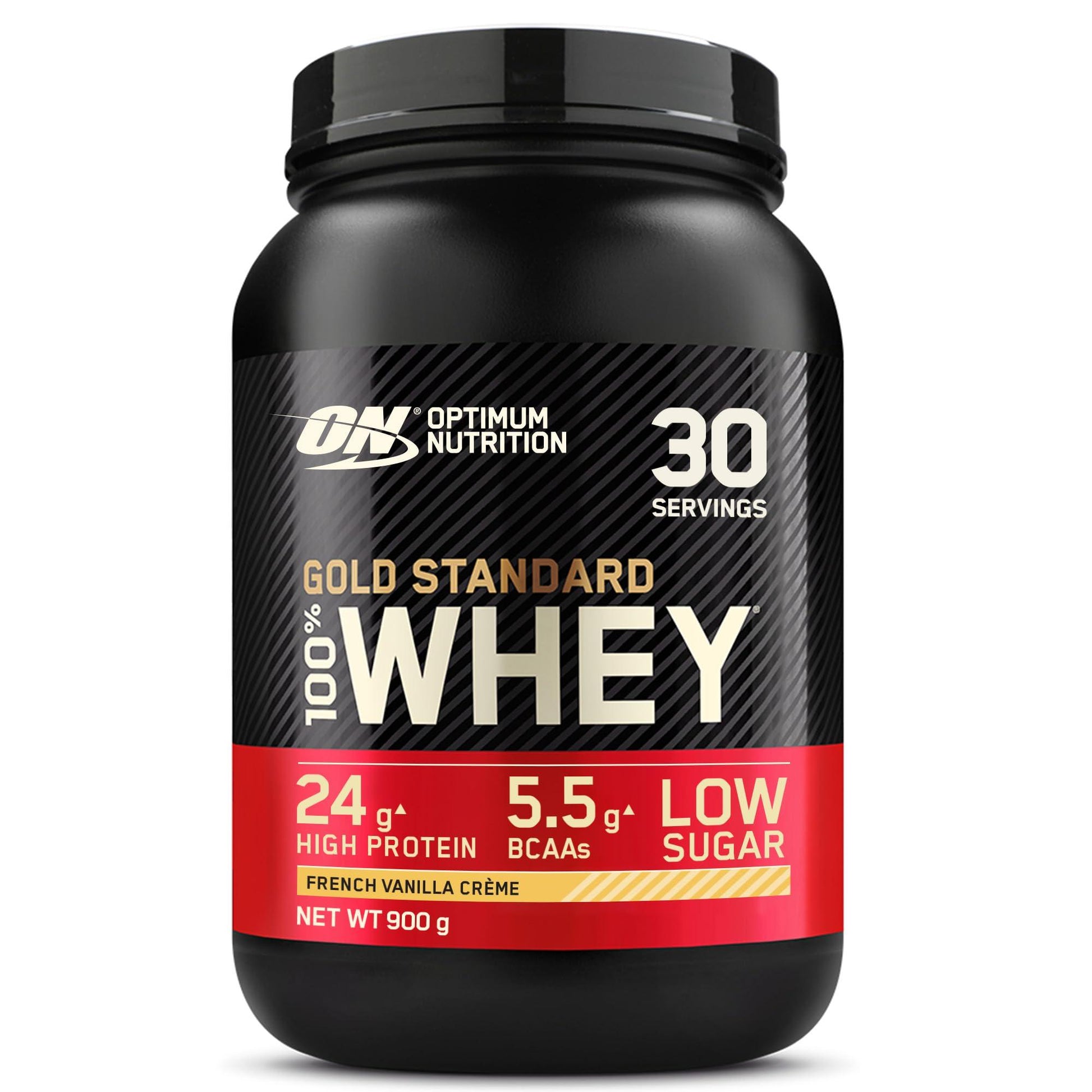 ON Gold Standard 100% Molkenproteinpulver für Muskelaufbau und -regeneration mit natürlich vorkommendem Glutamin und BCAA-Aminosäuren, Vanilla Ice Cream, 54 Portionen, 1,62 kg - urmax