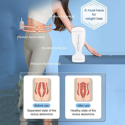 Body Shaper Beauty Machine - Fettverbrennungsmaschine, Kavitationsmaschine Fettverbrennung - Energieniveaus können frei eingestellt Werden. Massagegerät for den Heimgebrauch, for Arm, Taille, Bauch - urmax