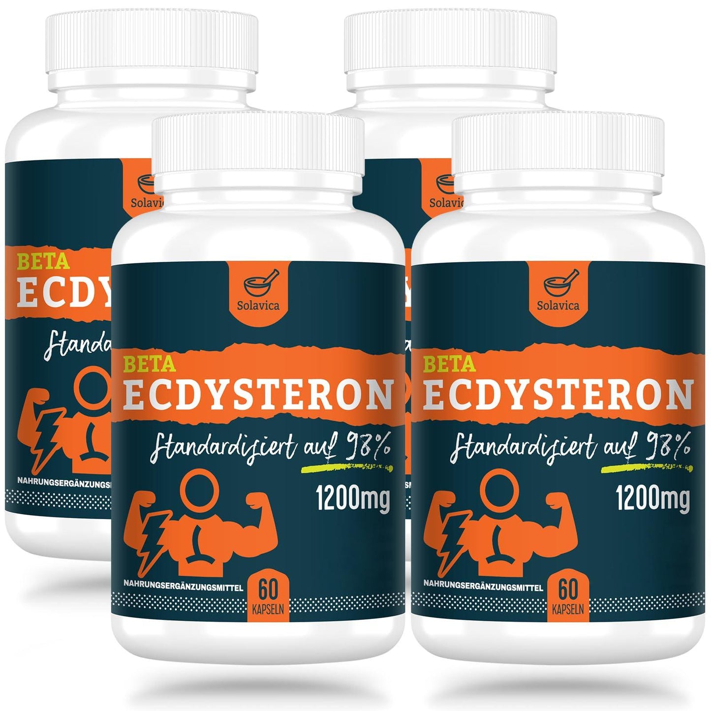 🌿 Solavica Beta-Ecdysteron 1200 mg | 60 Капсули | 98% Чистота | Растителен Произход 💪 Оптимална подкрепа за мускулния растеж и синтеза на протеини! - urmax