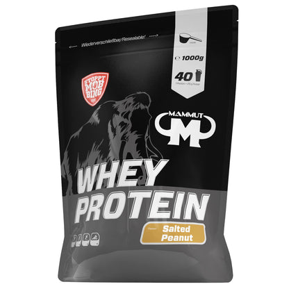 🥛 Mammut Nutrition Whey Protein – 1 кг | 27 г Протеин на Доза | Висококачествен Суроватъчен Протеин с BCAA | Идеален за Мускулен Растеж и Възстановяване 🏆 Перфектен за атлети, бодибилдъри и всеки, който иска да увеличи своята мускулна маса! - urmax