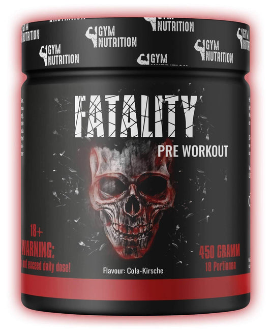 🔥 FATALITY - Ultra Hardcore Pre Workout Booster - 450 г | 30 дози | Колa & Череша 🏆 ВЗРИВЯВАЩА МОЩ, НЕПОКЛАТИМ ФОКУС И ЕКСТРЕМНА ИЗДРЪЖЛИВОСТ! - urmax