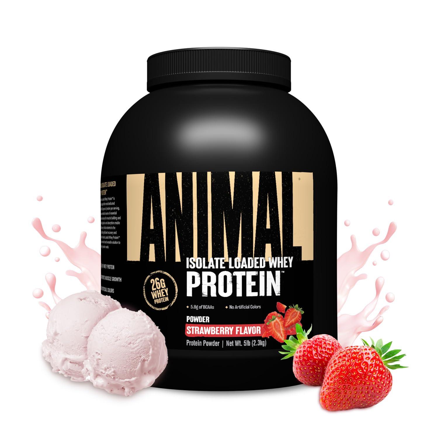 🍫 Universal Nutrition ANIMAL Whey Protein – 2.3 кг | Висококачествен Суроватъчен Протеин за Мускулен Растеж | 25 г Протеин на Доза 💪 Най-доброто гориво за мускулите – бързоусвоим суроватъчен протеин с невероятен вкус! - urmax