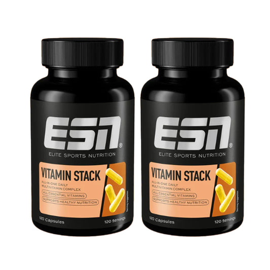 🔥 ESN Vitamin Stack – 120 Капсули | Високодозиран Мултивитаминен Комплекс | 13 Есенциални Витамина в 1 Капсула | 4-Месечен Прием | Произведено в Германия 🏆 ОПТИМАЛНА ПОДКРЕПА ЗА ЗДРАВЕ И ЕНЕРГИЯ! - urmax