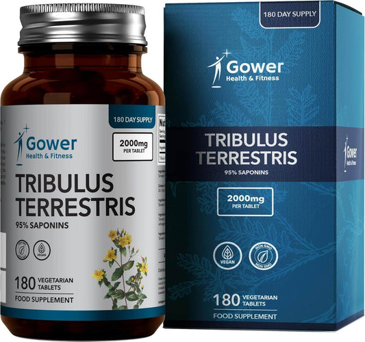 GH Tribulus Terrestris | 180 Таблетки | Високодозирана Формула – 2000 mg на Таблетка 🔹 Натурална подкрепа за енергия, издръжливост и баланс! - urmax