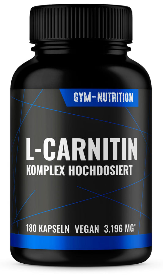 L-Carnitin Dreifach Komplex 3196 mg – 180 капсули | Ултра висока доза | L-Carnitin Tartrat, Acetyl-L-Carnitin, Черен пипер 🔥 Заредете се с енергия и изгаряйте мазнините по-ефективно! - urmax