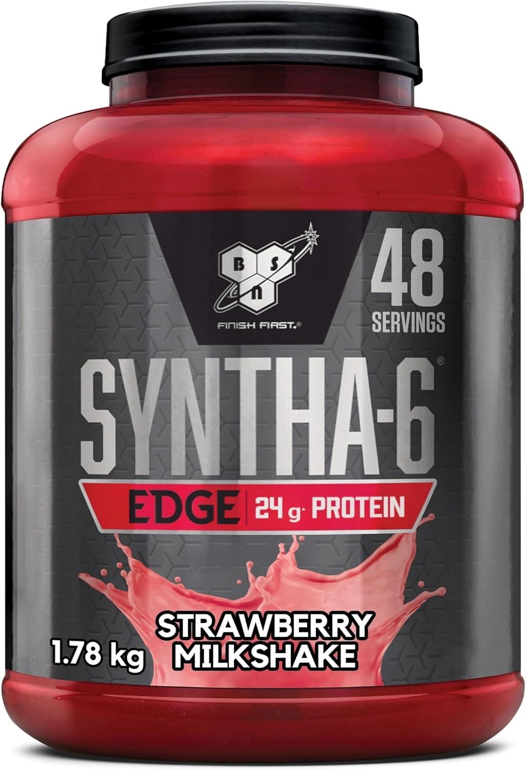 🥤 BSN SYNTHA-6 EDGE – ВИСОКОКАЧЕСТВЕН ПРОТЕИН ЗА МУСКУЛЕН РАСТЕЖ И ВЪЗСТАНОВЯВАНЕ | 1,78 кг | 48 ПОРЦИИ - urmax