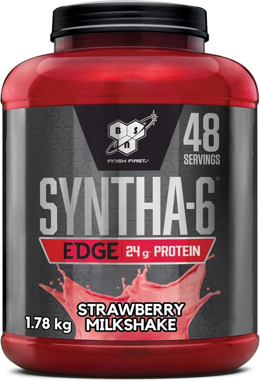 🥤 BSN SYNTHA-6 EDGE – ВИСОКОКАЧЕСТВЕН ПРОТЕИН ЗА МУСКУЛЕН РАСТЕЖ И ВЪЗСТАНОВЯВАНЕ | 1,78 кг | 48 ПОРЦИИ - urmax