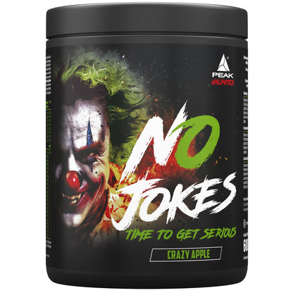PEAK No Jokes - 600g | Концентриран Pre Workout Booster с L-Citrullin, L-Arginin HCl, Кофеин и Beta-Alanin за напомпаност, фокус и експлозивна енергия | Веган | Различни вкусове - urmax