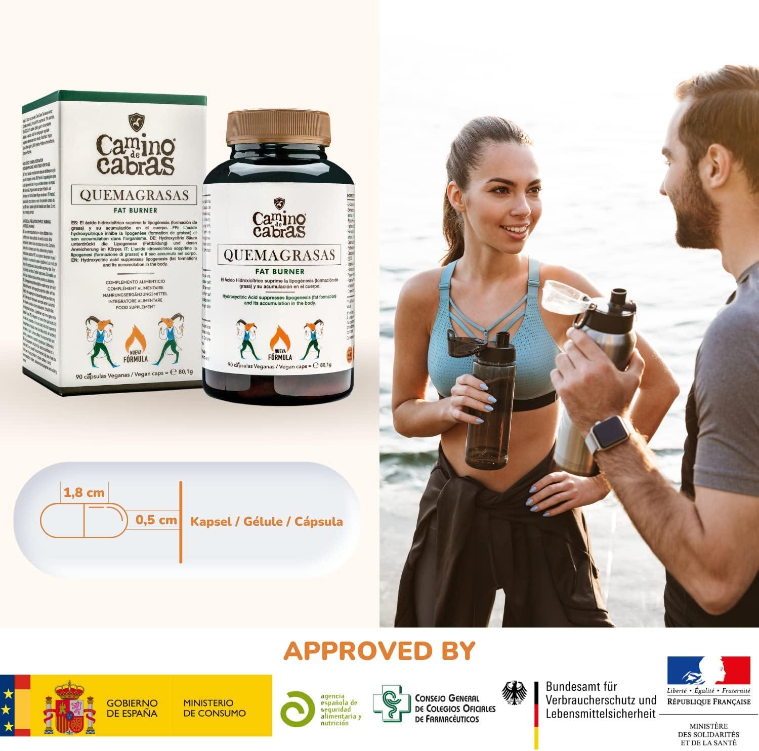 FATBURNER 8-in-1, Abnehmen Schnell Fettverbrenner, Stoffwechsel Beschleunigen, Appetitzügler - L Carnitin, Chrom, Garcinia, Vitamin C, B6, Grüner Tee, Glucomannan, Schwarzer Pfeffer, 90 Vegan Kapseln - urmax